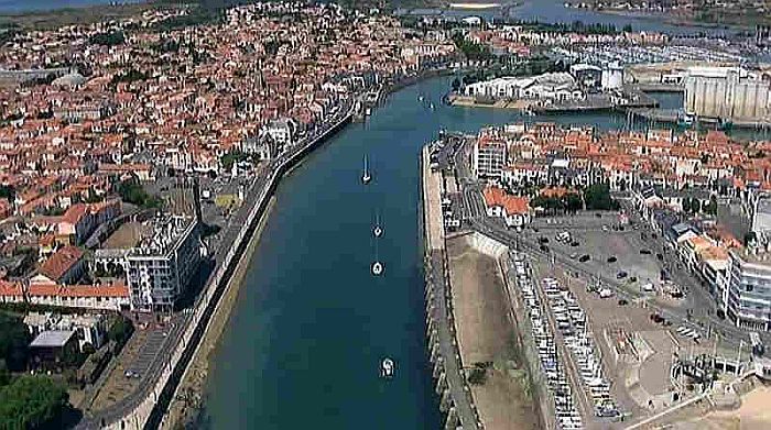 Vue des Sables d'Olonne