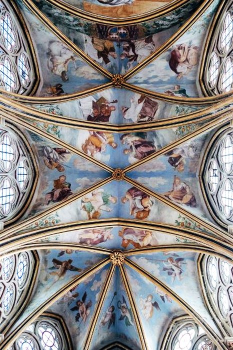 Fresque Le Primatice, abbaye de Chaalis