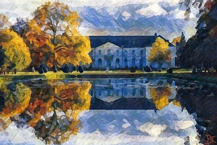 Parc de l'abbaye de Chaalis par Dan Kopel