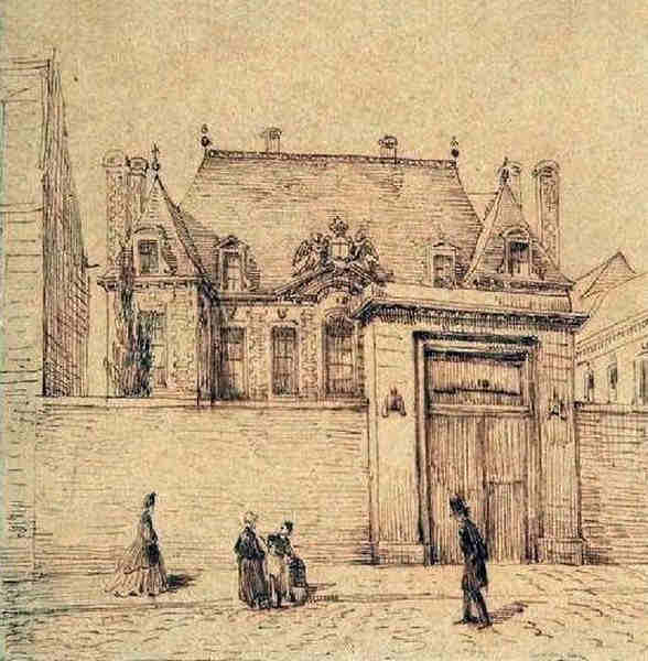 Ancien H&ocirc;tel des tr&eacute;soriers de France &agrave; Amiens par Duthoit