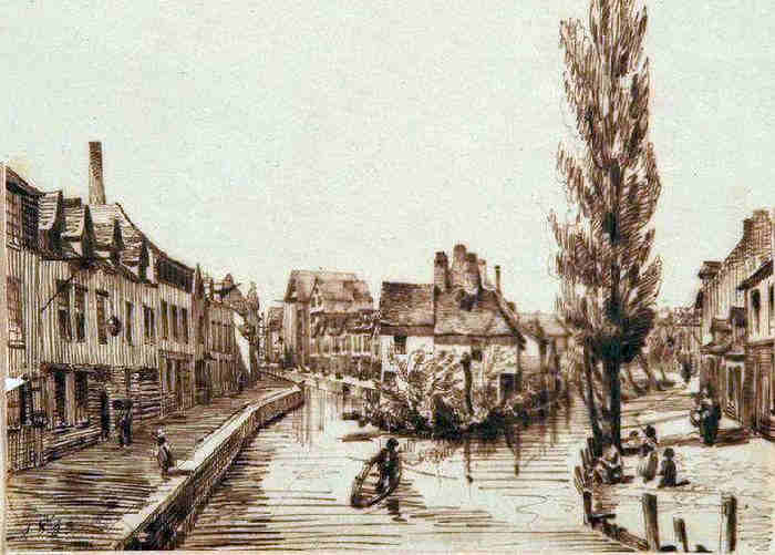 Amiens, rue des Marissons  par Duthoit