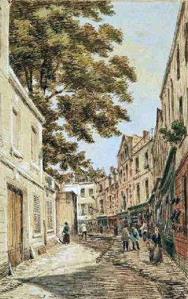 Amiens, rue des Soeurs Grises  par Duthoit