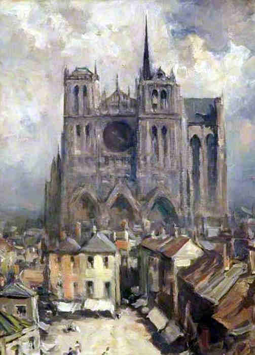 Amiens cathedral Francis Abel William Taylor Armstrong