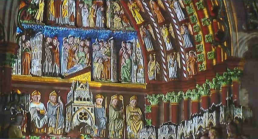 Portail du Jugement dernier  cath&eacute;drale d'Amiens