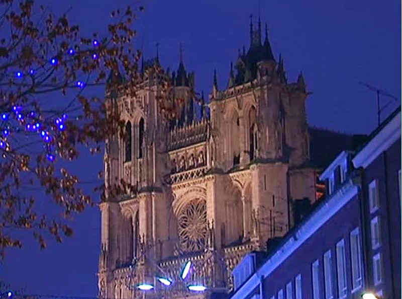 La cath&eacute;drale d'Amiens
