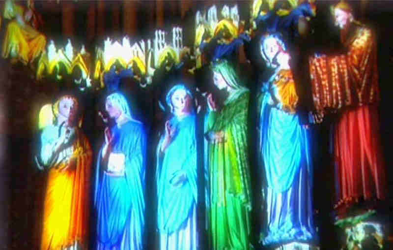 Illuminations cath&eacute;drale d'Amiens