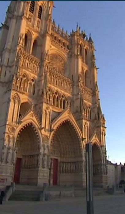 La cath&eacute;drale d'Amiens
