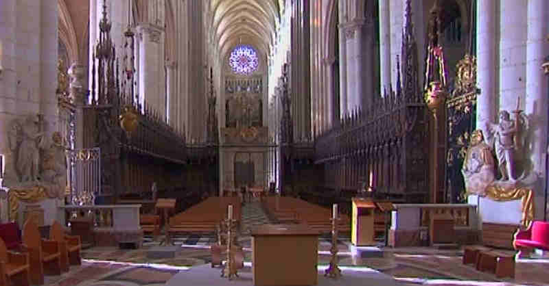Stalles cath&eacute;drale d'Amiens