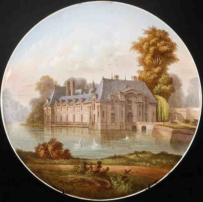 Chantilly  vue du Petit Ch&acirc;teau