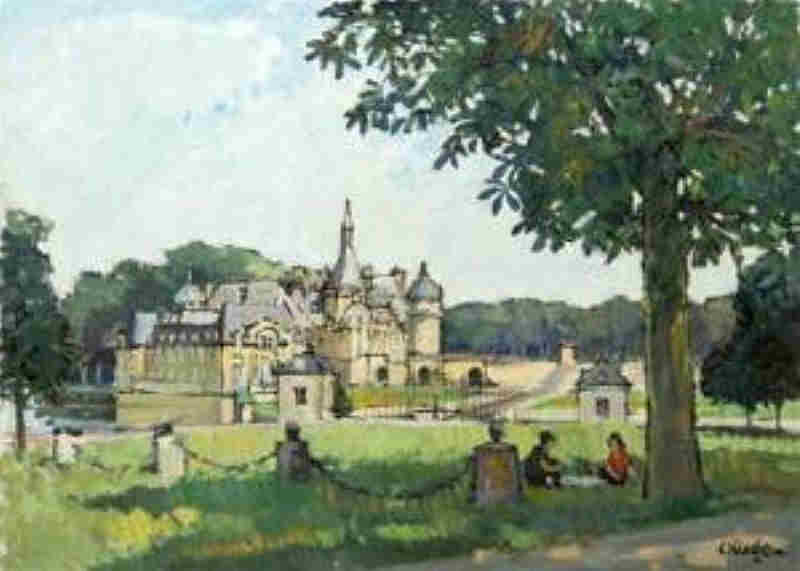 Ch&acirc;teau de Chantilly par Constantin Kluge