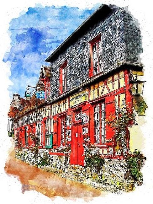 Gerberoy par Christian Hery