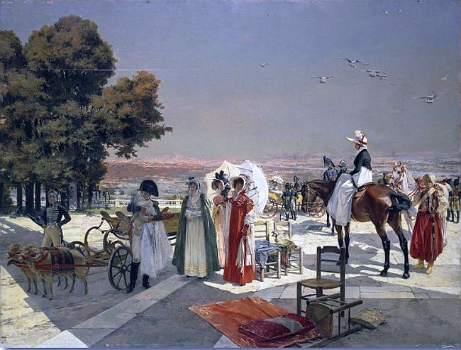 R&eacute;ception Compi&egrave;gne par Fran&ccedil;ois Flameng