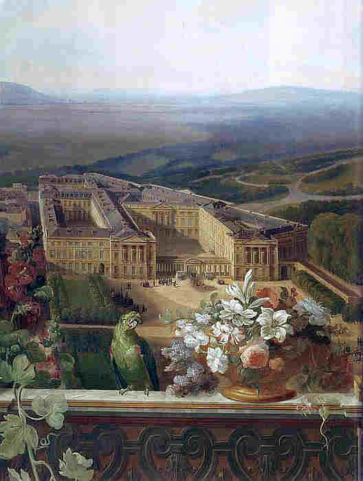 palais de compiegne en 1842 par jean antoine simeon fort