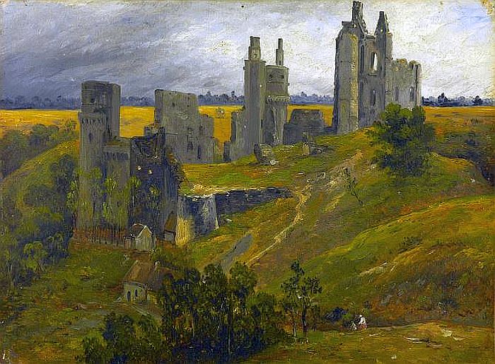 pierrefonds en ruines auguste jacques regnier