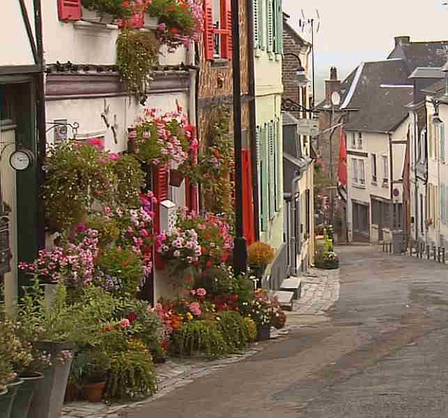 Rue &agrave; St-Val&eacute;ry sur Somme