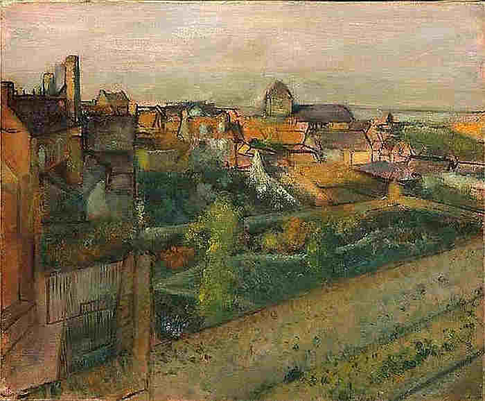 St-Val&eacute;ry en Somme  par Edouard Degas