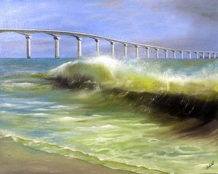 Pont &icirc;le de r&eacute; par G&eacute;rard Sauvard