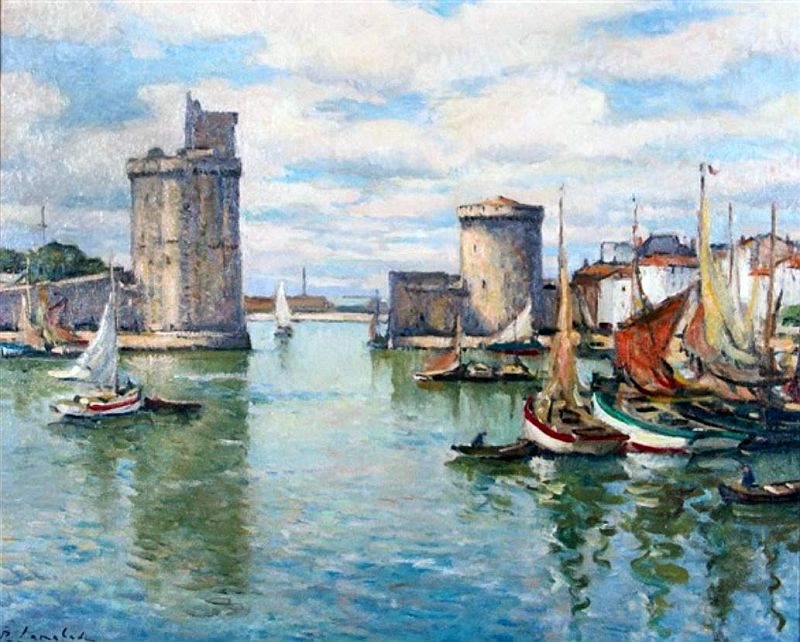 Port de La Rochelle par Pierre Langlade