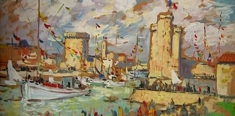Port de La Rochelle par Pierre Langlade