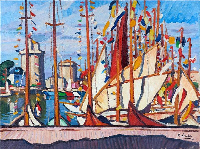 Port de La Rochelle par Gaston Balande