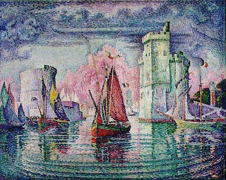 Port de La Rochelle par Paul Signac