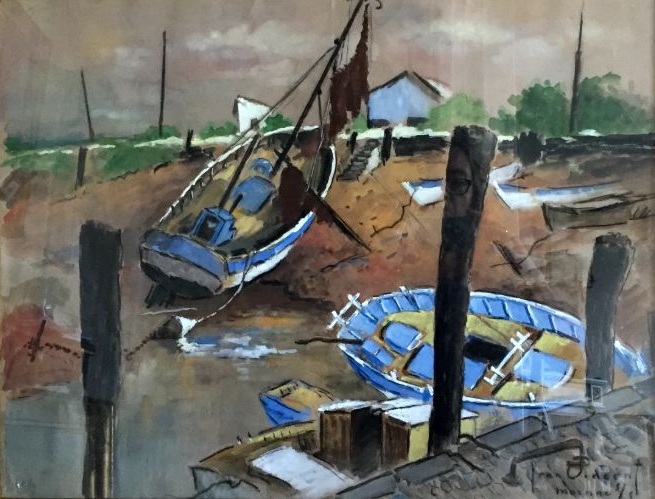 Port de Mornac-sur-Seudre  par  Jean Vincent