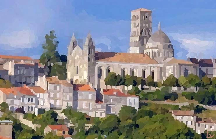 Cath&eacute;drale d'Angouleme par Laura Voolu