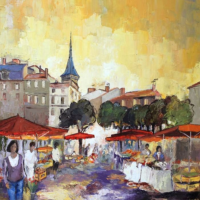 March&eacute; d'Angoul&ecirc;me par Sanga