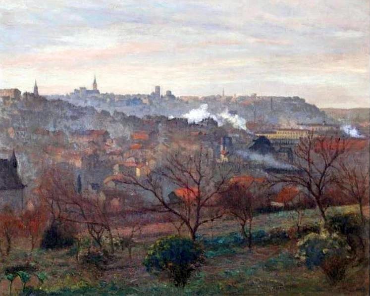 Vue d'Angouleme par Gaston Boucart