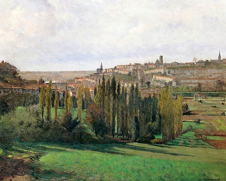 Vue d'Angouleme par Gaston Boucart