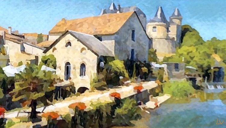 Verteuil sur Charente par Laura Voolu