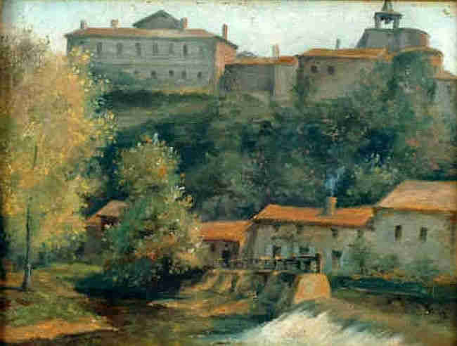 Citadelle de parthenay par Ernest Pidoux