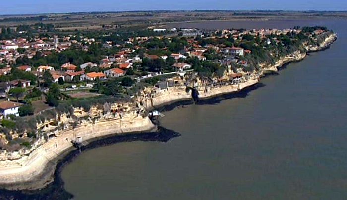 habitat  troglodytique &agrave; Meschers