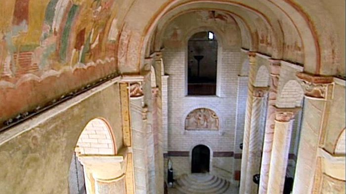 nef abbatiale Saint-Savin