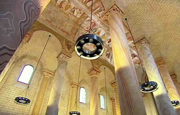 nef abbatiale Saint-Savin