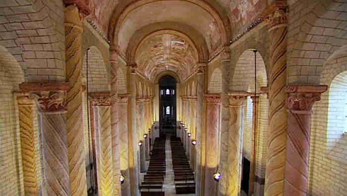 nef abbatiale Saint-Savin