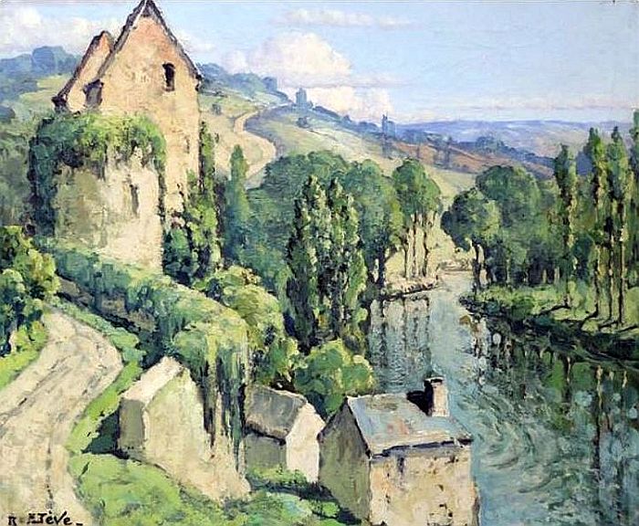 Angles sur l'Anglin par Raoul Et&egrave;ve