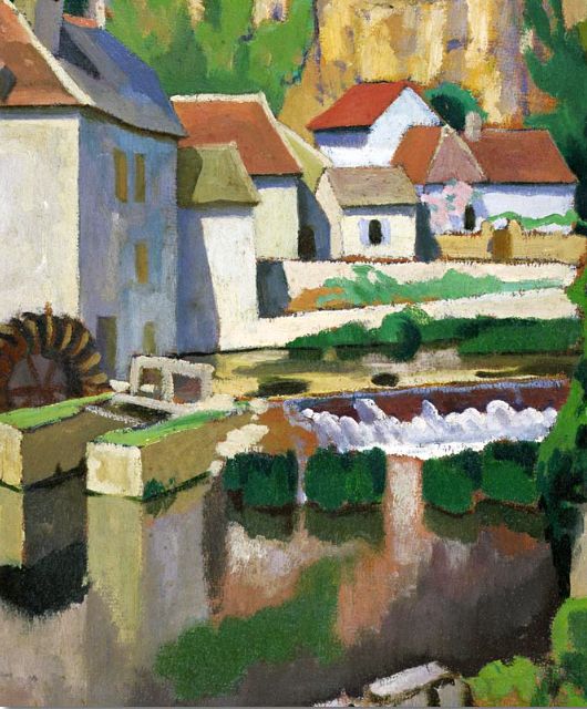 Angles-sur-l'Anglin by Roger Fry