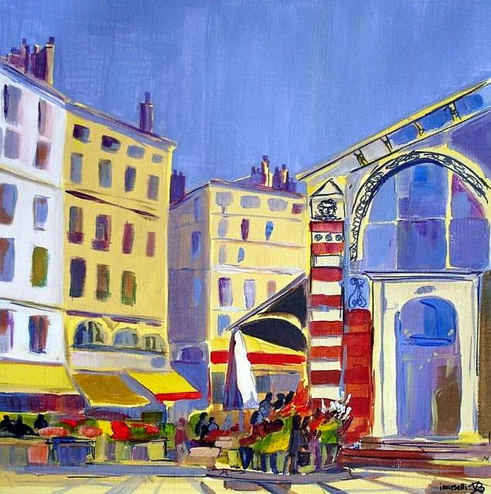 Les halles de Grenoble par V&eacute;ronique laneselli
