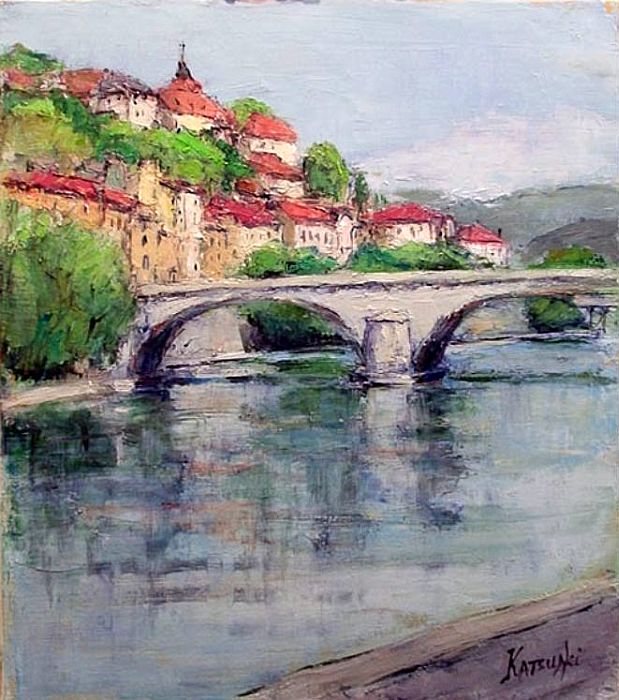 L'Is&egrave;re &agrave; Grenoble par Katsuati Sato