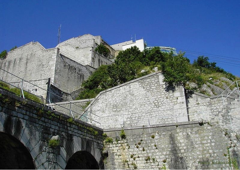Fortifications de la Bastille &agrave; Grenoble