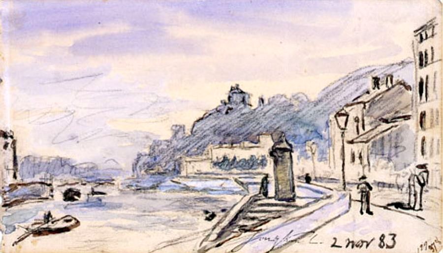 Quais Perri&egrave;re &agrave; Grenoble par Jongkind