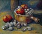 Pommes et noix