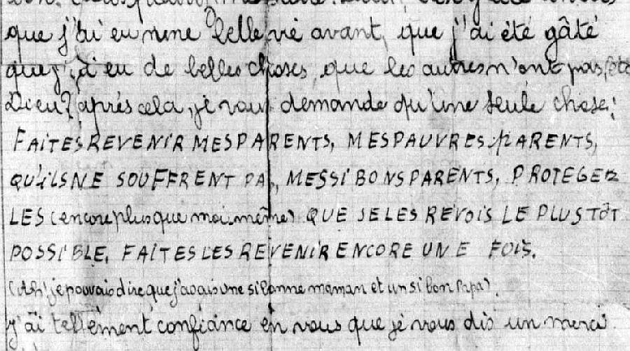 iliane Gerenstein enfant d'Izieu