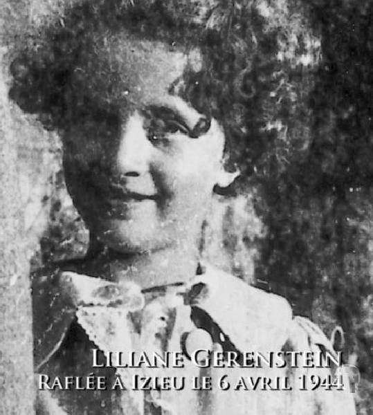 liliane Gerenstein enfant d'Izieu