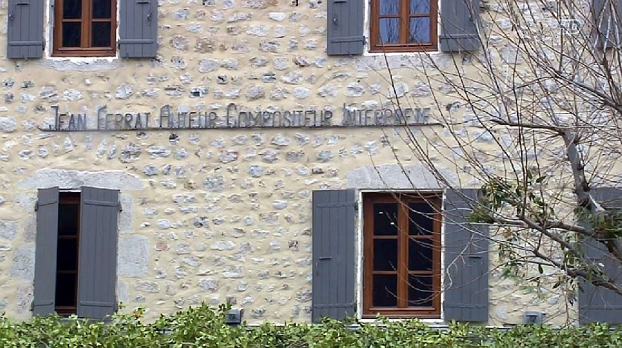 maison de Jean  Ferrat Antraigues-sur-Volane