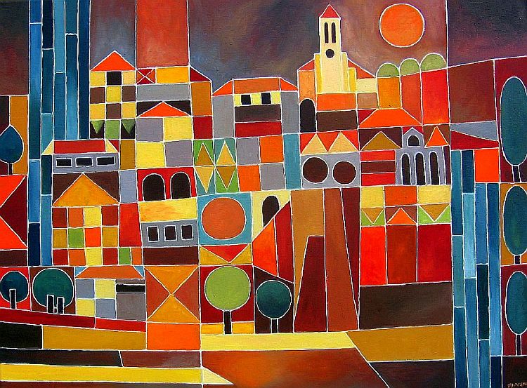 Balazuc par Fred Jaarsma