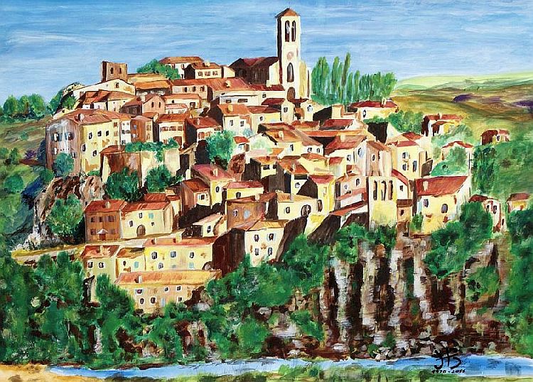 Balazuc par Jean-Pierre Beillard