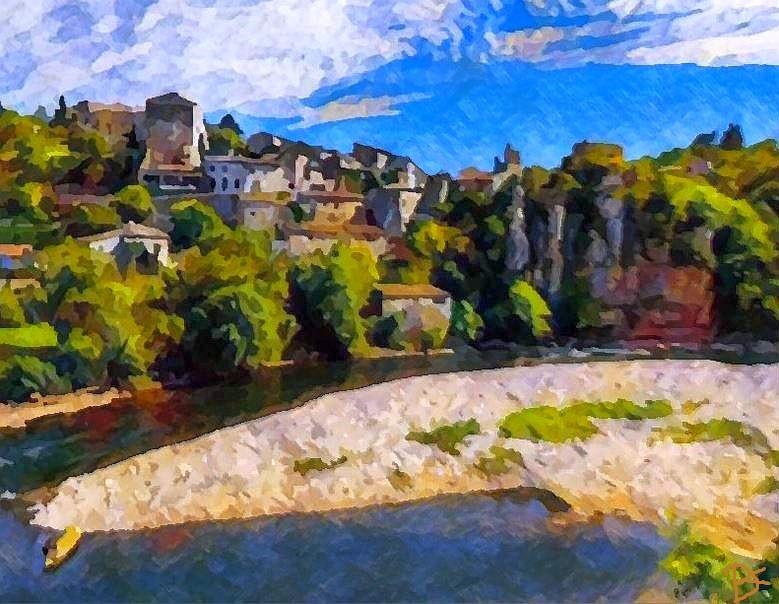 Balazuc par Dan Kopel