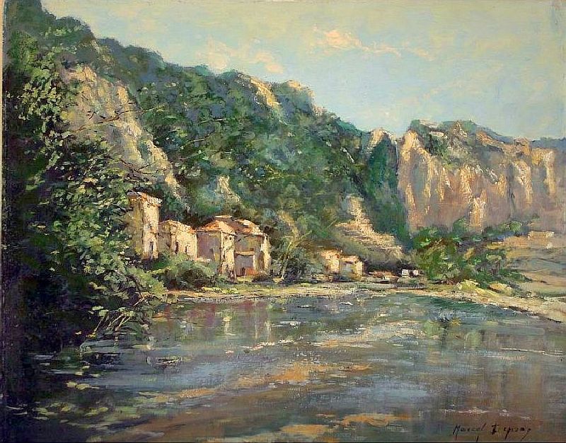 Balazuc par Marcel Deprez